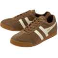 Gola Sneaker Harrier Suede-Leather tobacco brown/white Men